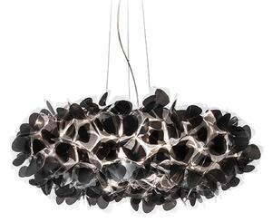 Lustră Pendul Slamp, Clizia Mama Non Mama, reglabil, Negru, Camera de zi, Plastic, Design