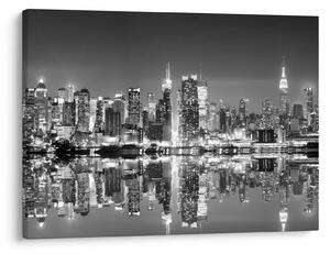 Tablou - New York, alb-negru (70x50 cm)