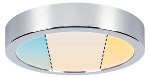 Paulmann Aviar plafonieră LED WhiteSwitch Ø 22cm, Metalic, Baie, Plastic, Modern