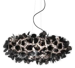 Lustră Pendul Slamp, Clizia Mama Non Mama, reglabil, Negru, Camera de zi, Plastic, Design