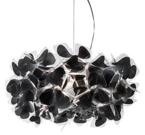 Lustră Pendul Slamp, Clizia Mama Non Mama, reglabil, Negru, Camera de zi, Plastic, Design