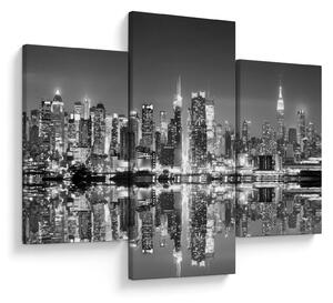 Tablou - New York, alb-negru (90x60 cm)