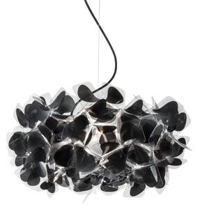 Lustră Pendul Slamp, Clizia Mama Non Mama, reglabil, Negru, Camera de zi, Plastic, Design