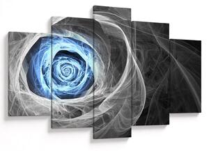 Tablou - Abstract Rose Blue (150x105 cm)