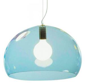 Lustră Pendul Kartell, FL/Y, reglabil, Albastru, Camera de zi, Plastic, Design