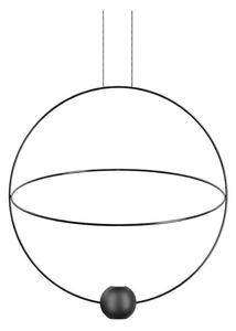 Lustră Pendul Lodes, reglabil, Negru, Camera de zi, Metal