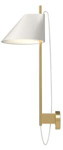 Lampă de perete Louis Poulsen, Yuh Brass, reglabil, Auriu / Alamă, Camera de zi, Metal, Design