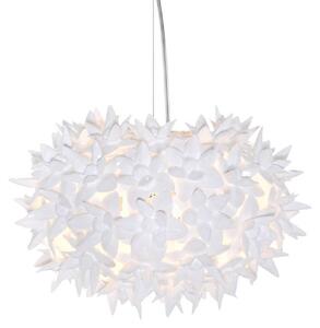 Lustră Pendul Kartell, Bloom S2, Alb, Camera de zi, Plastic, Design
