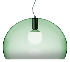 Lustră Pendul Kartell, FL/Y, reglabil, Verde, Camera de zi, Plastic, Design