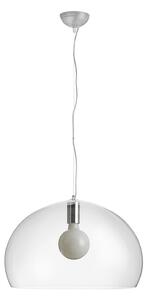 Lustră Pendul Kartell, FL/Y, reglabil, Transparent, Camera de zi, Plastic, Design