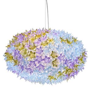 Lustră Pendul Kartell, Bloom S1, Violet, Camera de zi, Plastic, Design