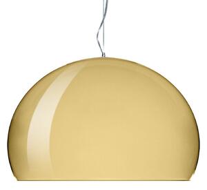 Lustră Pendul Kartell, FL/Y, reglabil, Auriu / Alamă, Camera de zi, Plastic, Design