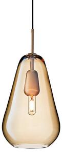Lustră Pendul Nuura Aps, Anoli 1, reglabil, Auriu / Alamă, Camera de zi, Sticlă, Design