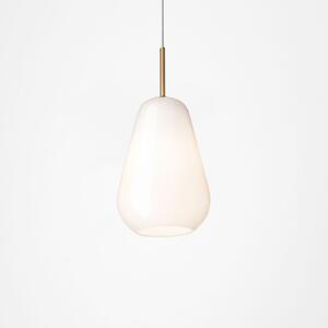 Lustră Pendul Nuura Aps, Anoli 1, reglabil, Alb, Camera de zi, Sticlă, Design