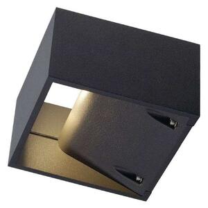 Logs Aplică de Perete Square LED IP44 Anthracite