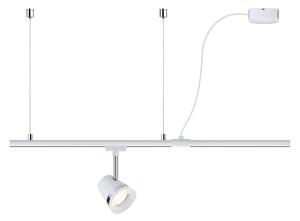 Paulmann URail alimentator de cablu, alb mat, 2 m, reglabil, Alb, Plastic