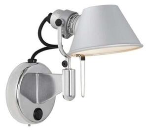 Tolomeo Micro Faretto aplică de perete LED, 20 cm, aluminiu