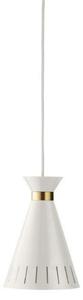 Lustră Pendul Warm Nordic, Cone, reglabil, Alb, Bucătărie, Metal, Vintage