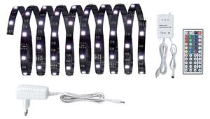 Paulmann YourLED bandă LED ECO 3m RGB negru, reglabil, Negru, Camera de zi / sufragerie, Metal, Modern