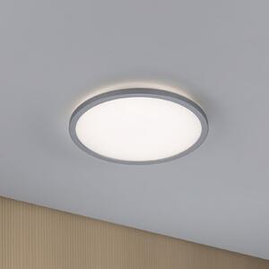Paulmann Panou LED Atria Shine cromat Ø29 cm 3000 K pornit/oprit IP20, Gri, Camera de zi / sufragerie, Plastic, Modern