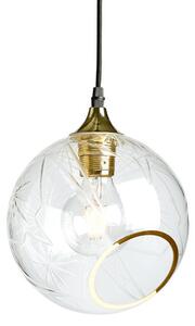 Lustră Pendul DESIGN BY US, Transparent, Sala de mese, Sticlă