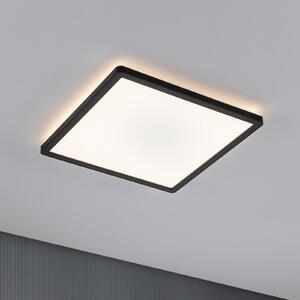 Paulmann Atria Shine Panel on/off negru 830 29x29, Negru, Camera de zi / sufragerie, Plastic, Modern