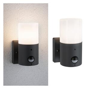 Paulmann Tubs aplică exterior, senzor, nereglabilă, Gri, Metal