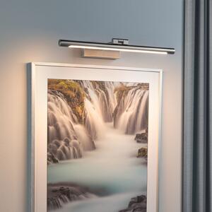 Paulmann Mingo LED picture light 41,5 cm aluminiu, mesteacăn., Metalic, Camera de zi / sufragerie, Metal, Modern