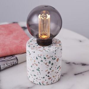 Pauleen Elegant Flare lampă deco Beton Terrazzo, Multicolor, Camera de zi / sufragerie, Beton, Modern