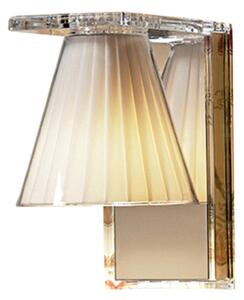 Lampă de perete Kartell, Light-Air, Transparent, Camera de zi, Plastic, Design
