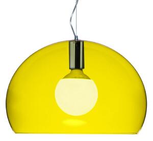 Lustră Pendul Kartell, Small FL/Y, Galben, Camera de zi, Plastic, Design