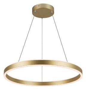 Lustră Pendul SLV, One 60, reglabil, Auriu / Alamă, Camera de zi, Metal, Modern