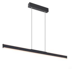 Lustră Pendul SLV, One Linear, reglabil, Negru, Bucătărie, Metal, Modern