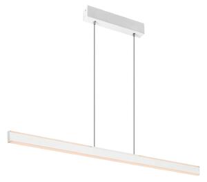 Lustră Pendul SLV, One Linear, reglabil, Alb, Bucătărie, Metal, Modern