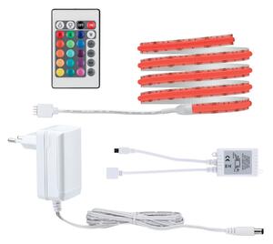 Paulmann SimpLED Set de benzi COB RGB 1,5 m, reglabil, Alb, Camera de zi / sufragerie, Plastic, Modern