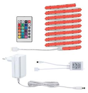 Paulmann SimpLED Set de benzi COB RGB 3 m, reglabil, Alb, Camera de zi / sufragerie, Plastic, Modern