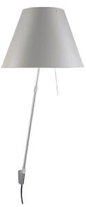 Lampă de perete Luceplan, reglabil, Alb, Camera de zi, Aluminiu