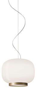 Lustră Pendul Foscarini, Alb, Sala de mese, Sticlă