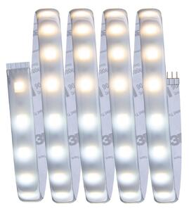 Paulmann MaxLED 500 set de bază IP44 CCT ZigBee 1.5m, reglabil, Gri, Camera de zi / sufragerie, Plastic, Modern