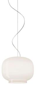 Lustră Pendul Foscarini, reglabil, Alb, Sala de mese, Sticlă