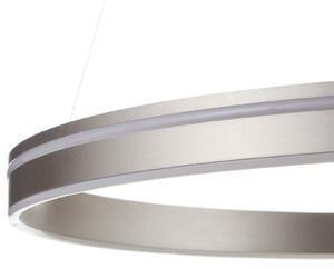 Q-Smart-Home Paul Neuhaus Q-VITO lampă suspendată LED 79cm oțel, reglabil, Metalic, Camera de zi / sufragerie, Metal, Modern