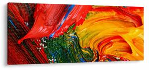 Tablou - Abstractizare albăstrire cu o perie (120x50 cm)