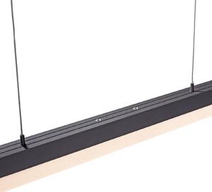 Paul Neuhaus Sina lampă suspendată LED CCT Touch, reglabil, Negru, Camera de zi / sufragerie, Metal, Modern