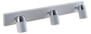 Plafoniere Lindby, Kardo, reglabil, Alb, Camera de zi, Metal, Modern