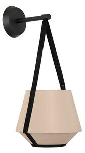 Lampă de perete Forestier, Carrie XS, reglabil, Camera de zi, Țesătură / Textil, Design