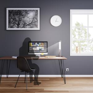 Regent Lighting Joker lampă de masă LED, argintiu, Gri, Studiu / Birou, Metal, Modern