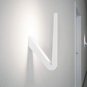 Rotaliana Tick - aplică de perete LED, Alb, Camera de zi / sufragerie, Metal, Design