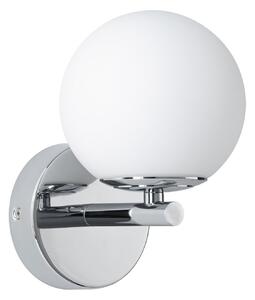 Lampă de perete Paulmann, Gove, Metalic, Camera de zi, Sticlă, Modern