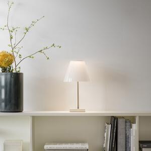 Rotaliana Dina T1 lampă de masă LED alb/alb, reglabil, Alb, Camera de zi / sufragerie, Metal, Design