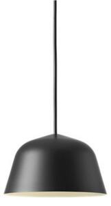 Lustră Pendul Muuto, Negru, Camera de zi, Aluminiu